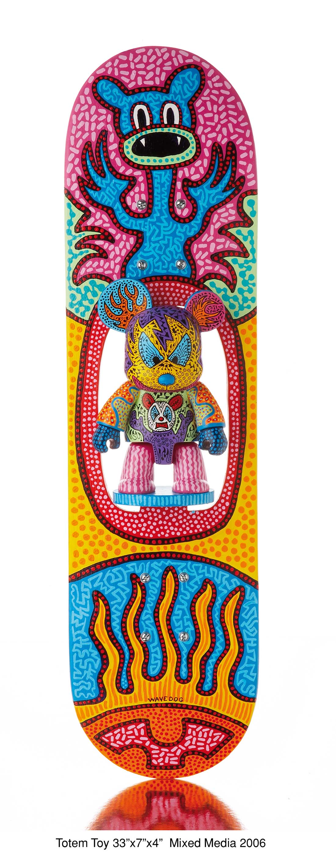 »Totem Toy« 33x7x4'' Mixed Media 2006